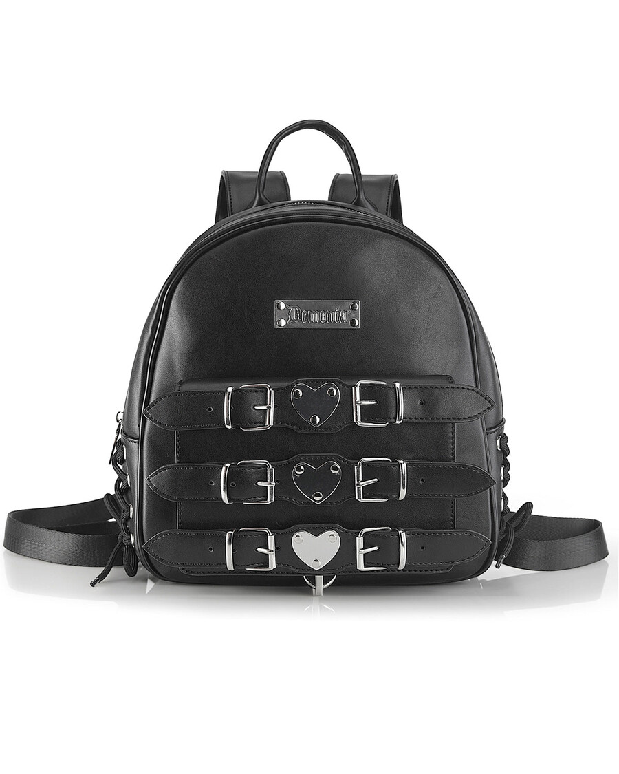 Demonia Cult Demonia Vegan Leather Mini Backpack