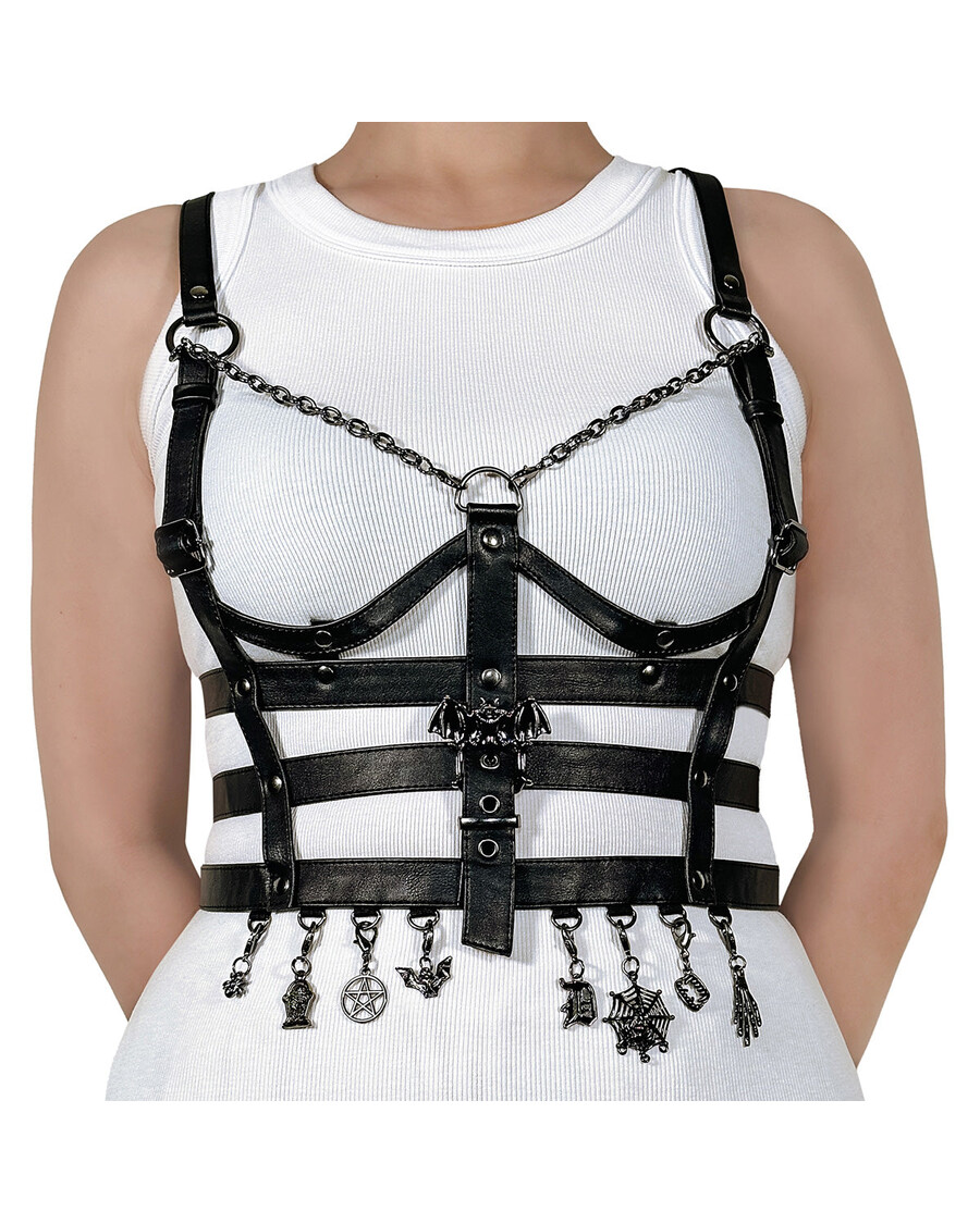 Demonia Cult Demonia Cage Body Harness