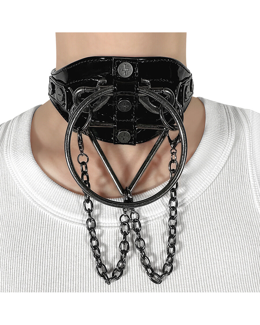 Demonia Cult Demonia Leather Choker